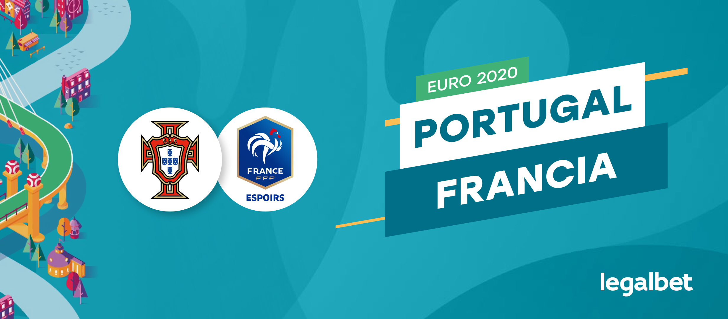 Apuestas y cuotas Portugal - Francia, Euro 2020