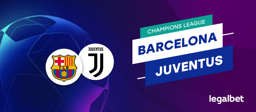 Apuestas y cuotas Barcelona - Juventus, Champions League 2020/21