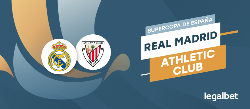 Apuestas y cuotas Real Madrid - Athletic de Bilbao, Supercopa de Nederland 2020/21