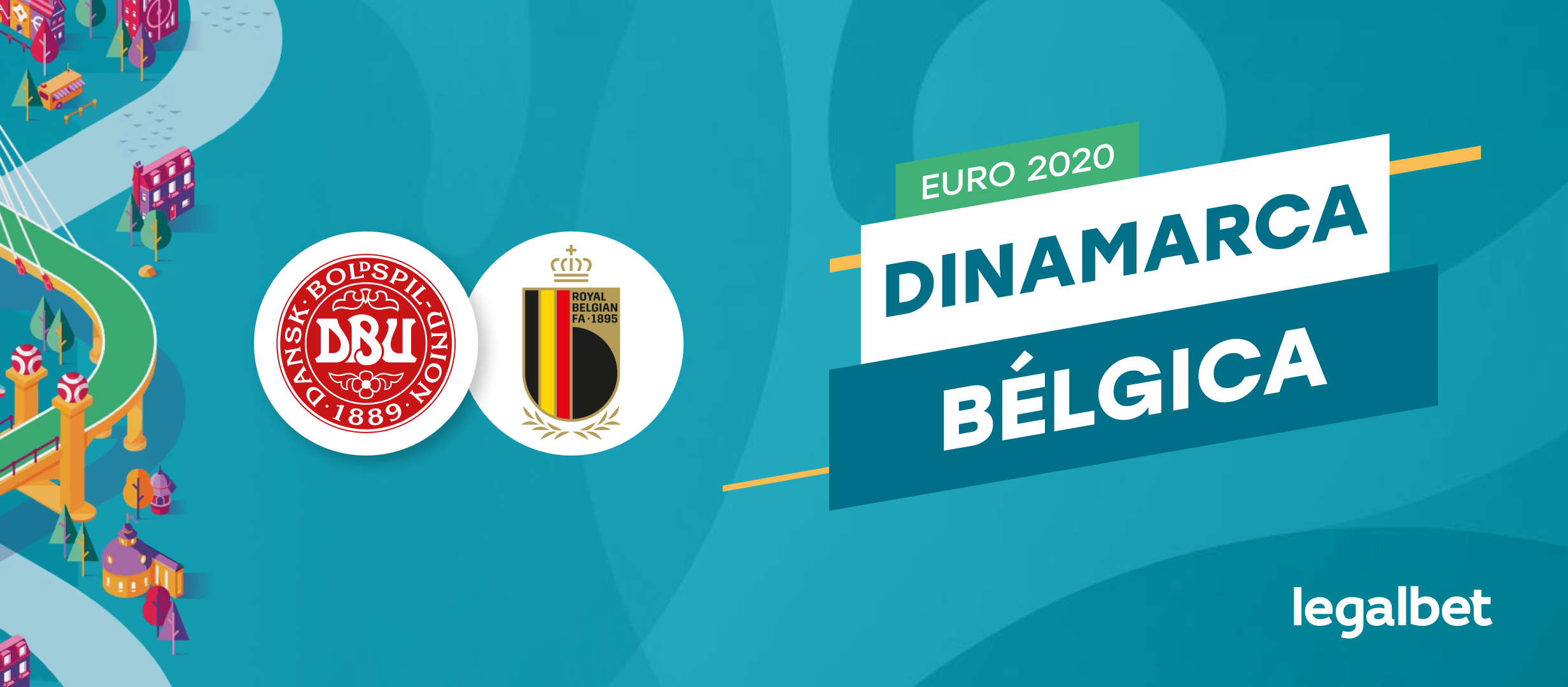 Apuestas y cuotas Dinamarca - Bélgica, Euro 2020