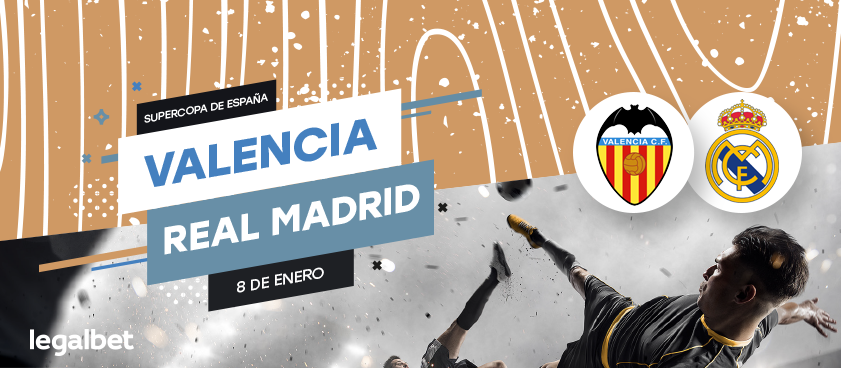 Previa, análisis y apuestas Real Madrid- Valencia CF, Supercopa de Nederland 2020