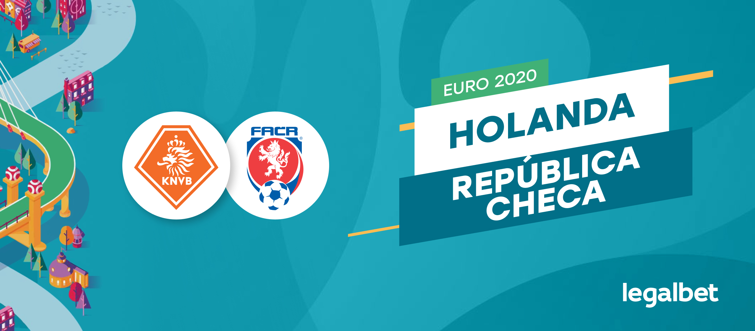 Apuestas y cuotas Holanda - República Checa, EURO 2020