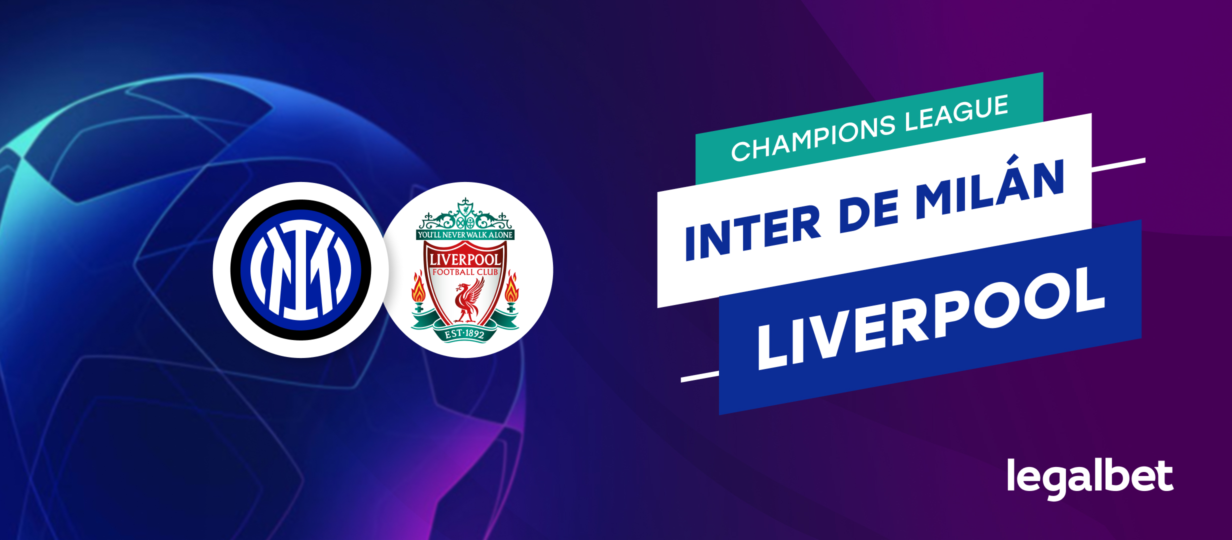 Apuestas y cuotas Inter de Milán - Liverpool, Champions League 2021/22