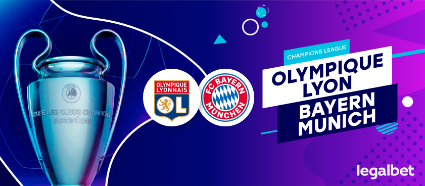 Previa, análisis y apuestas Bayern Munich - Olympique Lyon, Champions League 2020