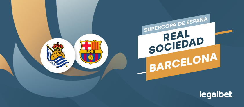 Apuestas y cuotas Real Sociedad - Barcelona, Supercopa de Nederland 2020/21