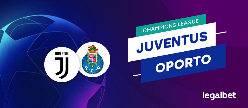 Apuestas y cuotas Juventus - Oporto, Champions League 2020/21