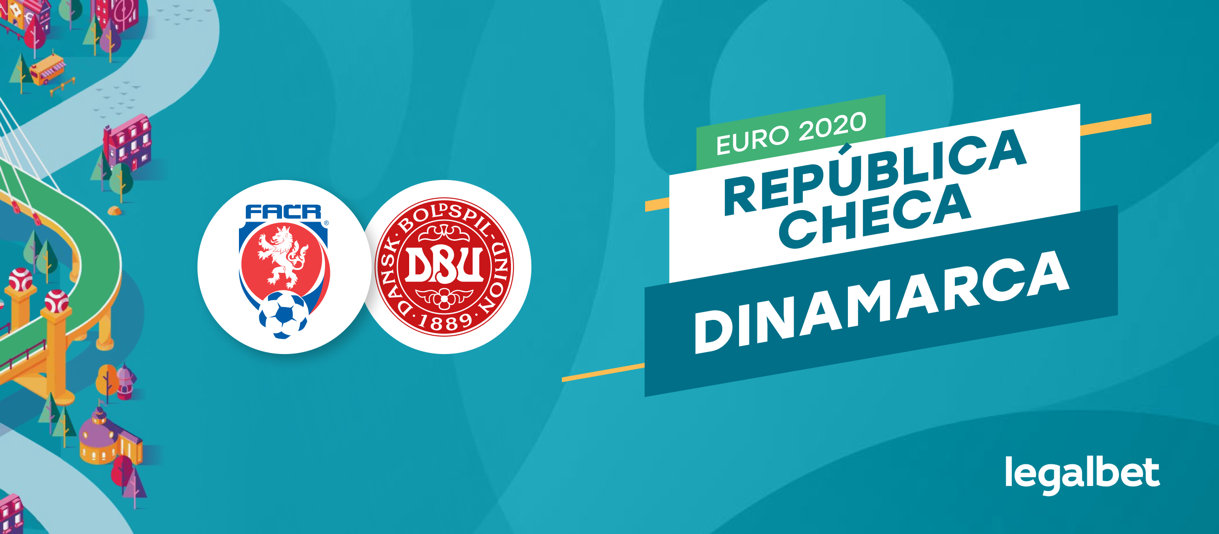 Apuestas y cuotas República Checa - Dinamarca, EURO 2020