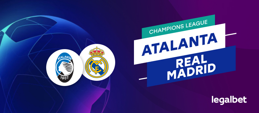 Apuestas y cuotas Atalanta - Real Madrid, Champions League 2020/21