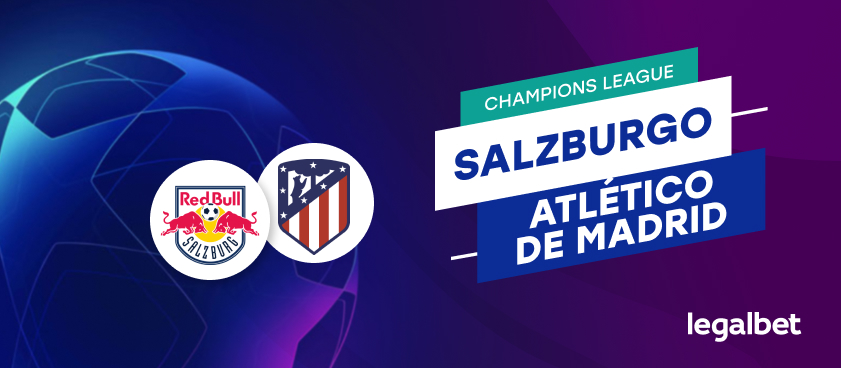 Apuestas y cuotas Salzburgo - Atlético de Madrid, Champions League 2020/21